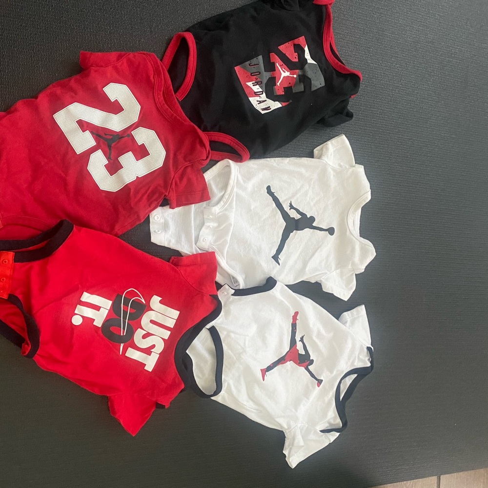 Michael Jordan and Nike original baby